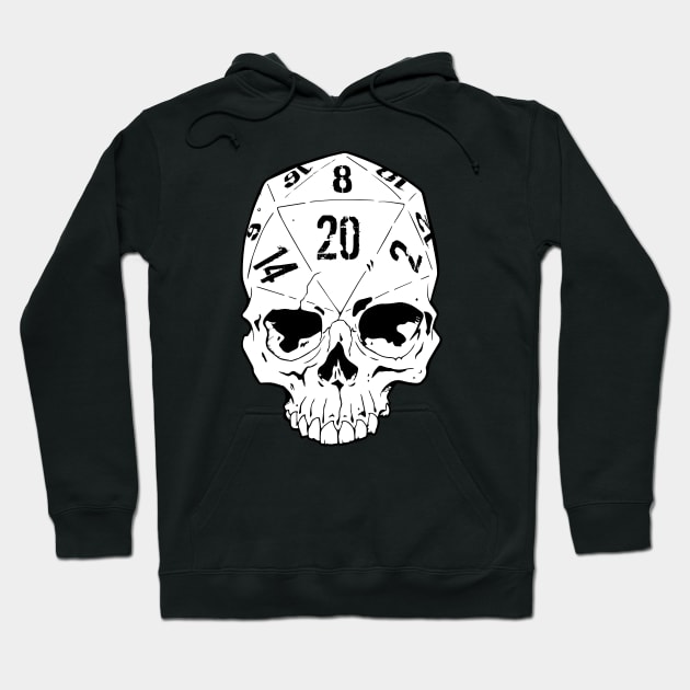 D20 SKULL Hoodie by RoodCraft